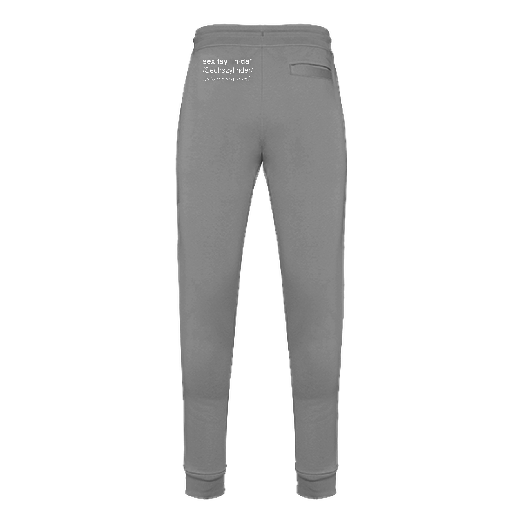 Jogger Moon Grey Heather Rückseite