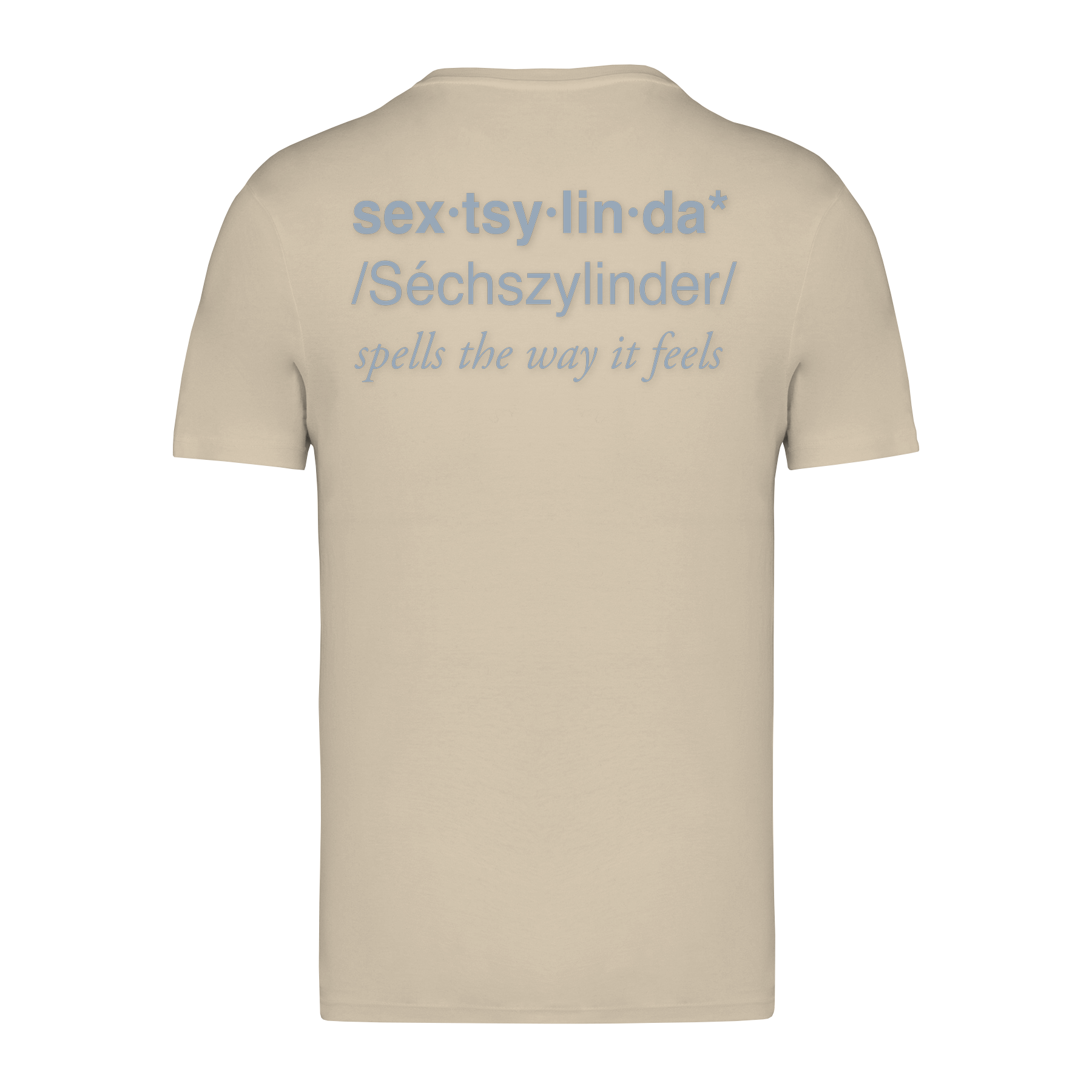 Sextsylinda Blue Raw Natural Rückseite