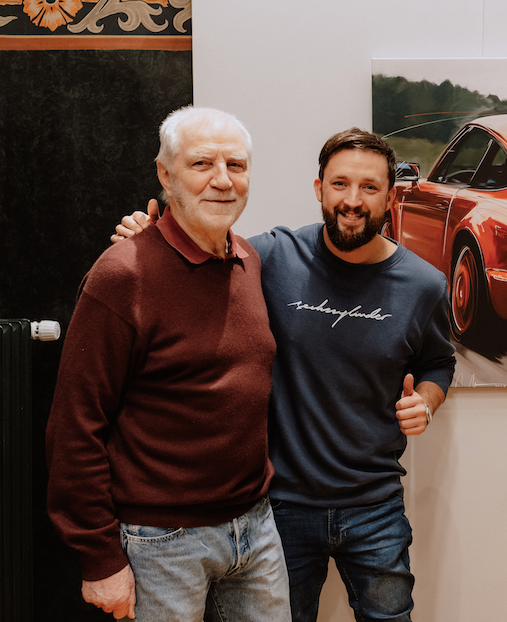 Mit 80 noch quer über den Hof