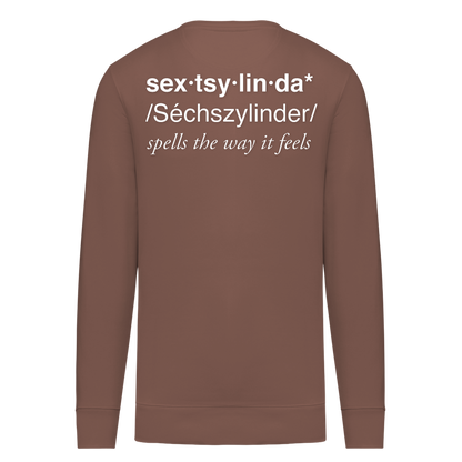 Sextsylinda Sweater Sienna Rückseite