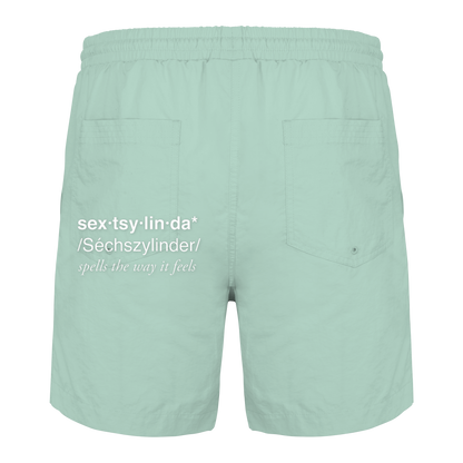 Swim Shorts Brook Green Rückseite