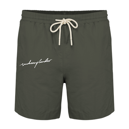 Swim Shorts Organic Khaki Front