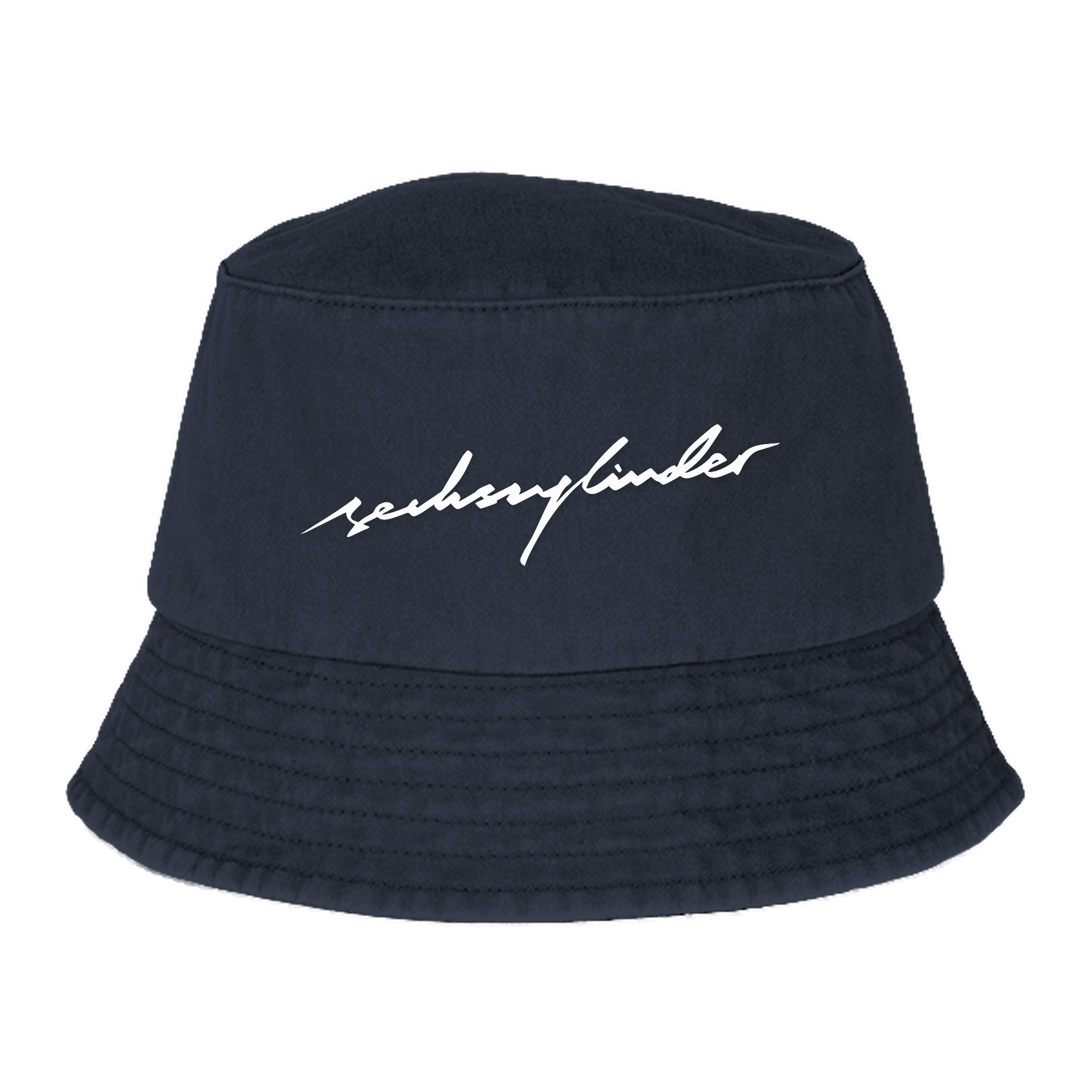 Washed Bucket Hat Navy Blue