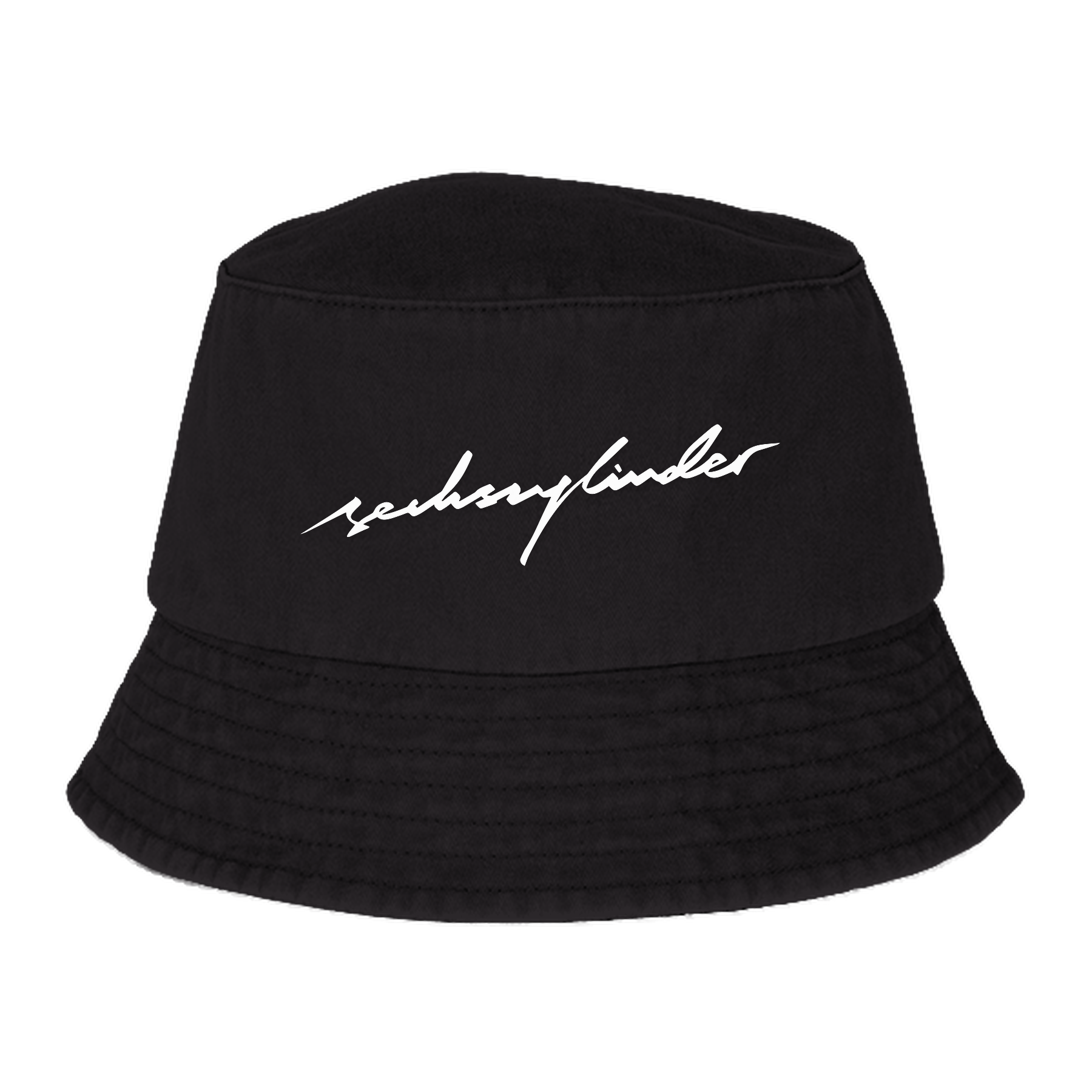 Washed Bucket Hat Black