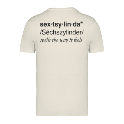 Sextsylinda Shirt Ivory Rückseite