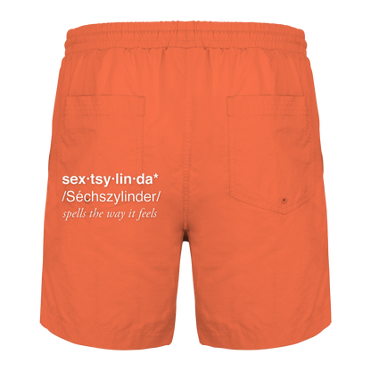 Swim Shorts Paprika Rückseite