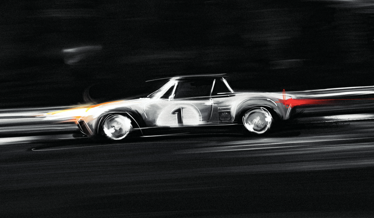 Porsche 914/6 – Nürburgring 1970er Jahre