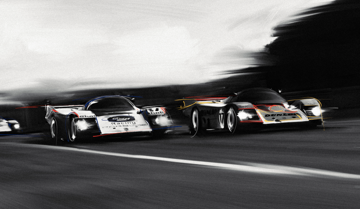 Porsche 962C #17 –  Nürburgring 1980er Jahre V.1