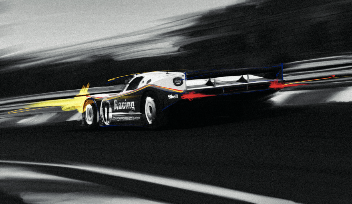 Porsche 962C #17 –  Nürburgring 1980er Jahre V.3