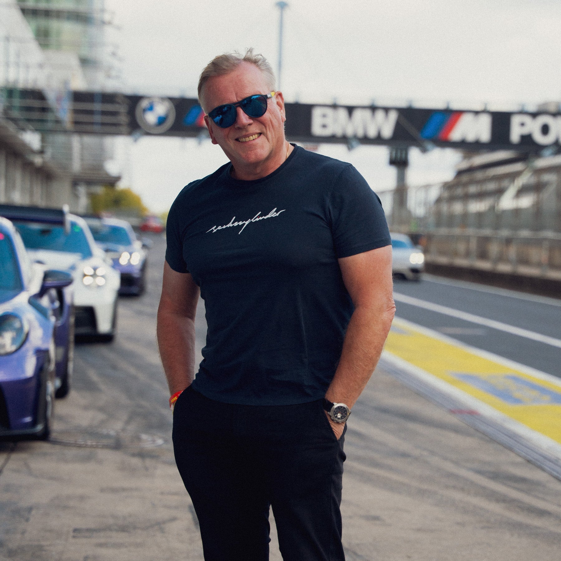 Herren T-Shirt Navy Blue