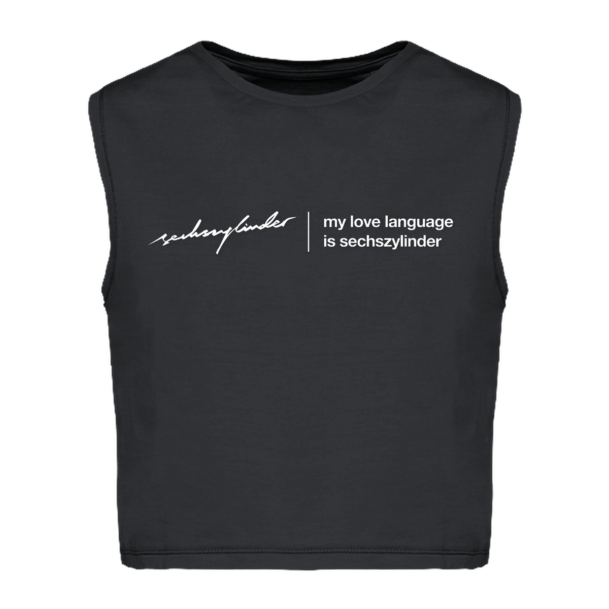 Damen T-Shirt „My love language is Sechszylinder"