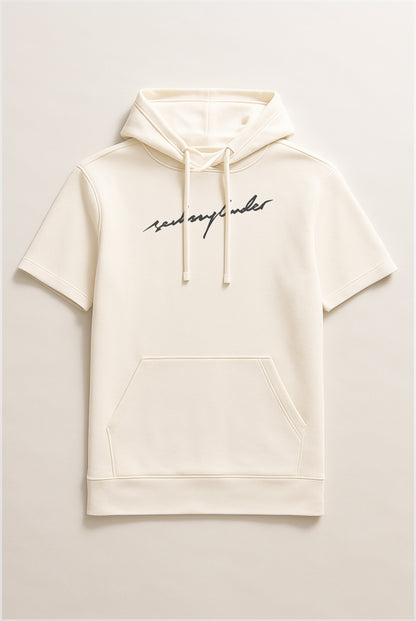 9000 rpm sports club Hoodie - Ivory