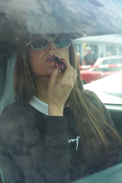 Damen Sweatshirt Black