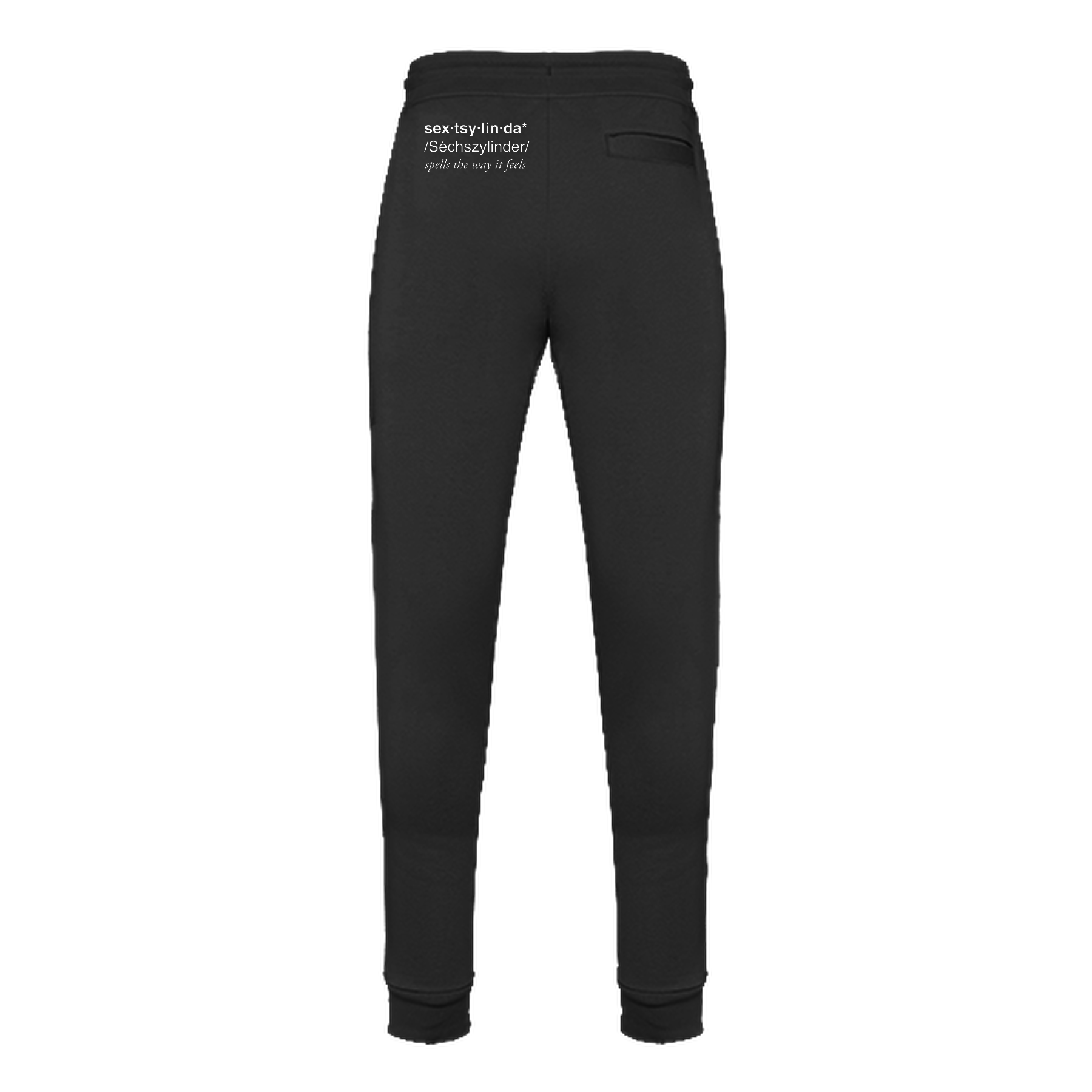 Jogger Black Rückseite