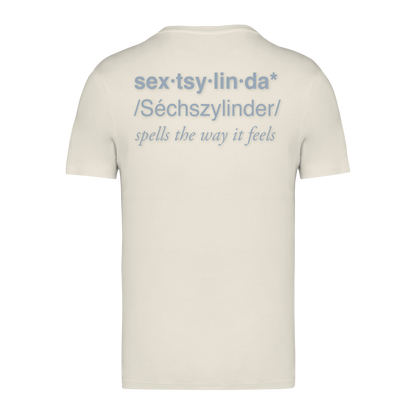 Sextsylinda Blue Ivory Rückseite